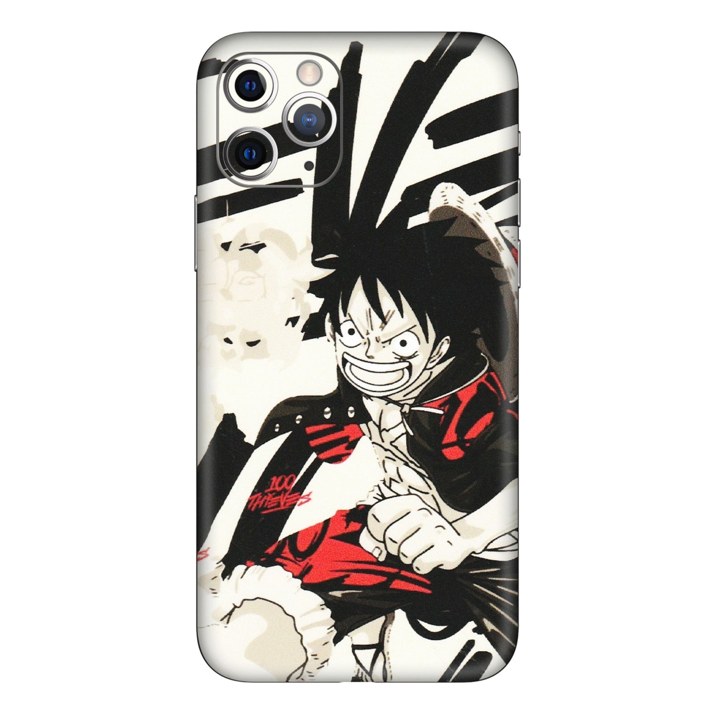 Apple iPhone Skins (All Models) - Monkey D.Luffy Manga Anime - Matte Finish (M-145) iPhone 11 Pro Max