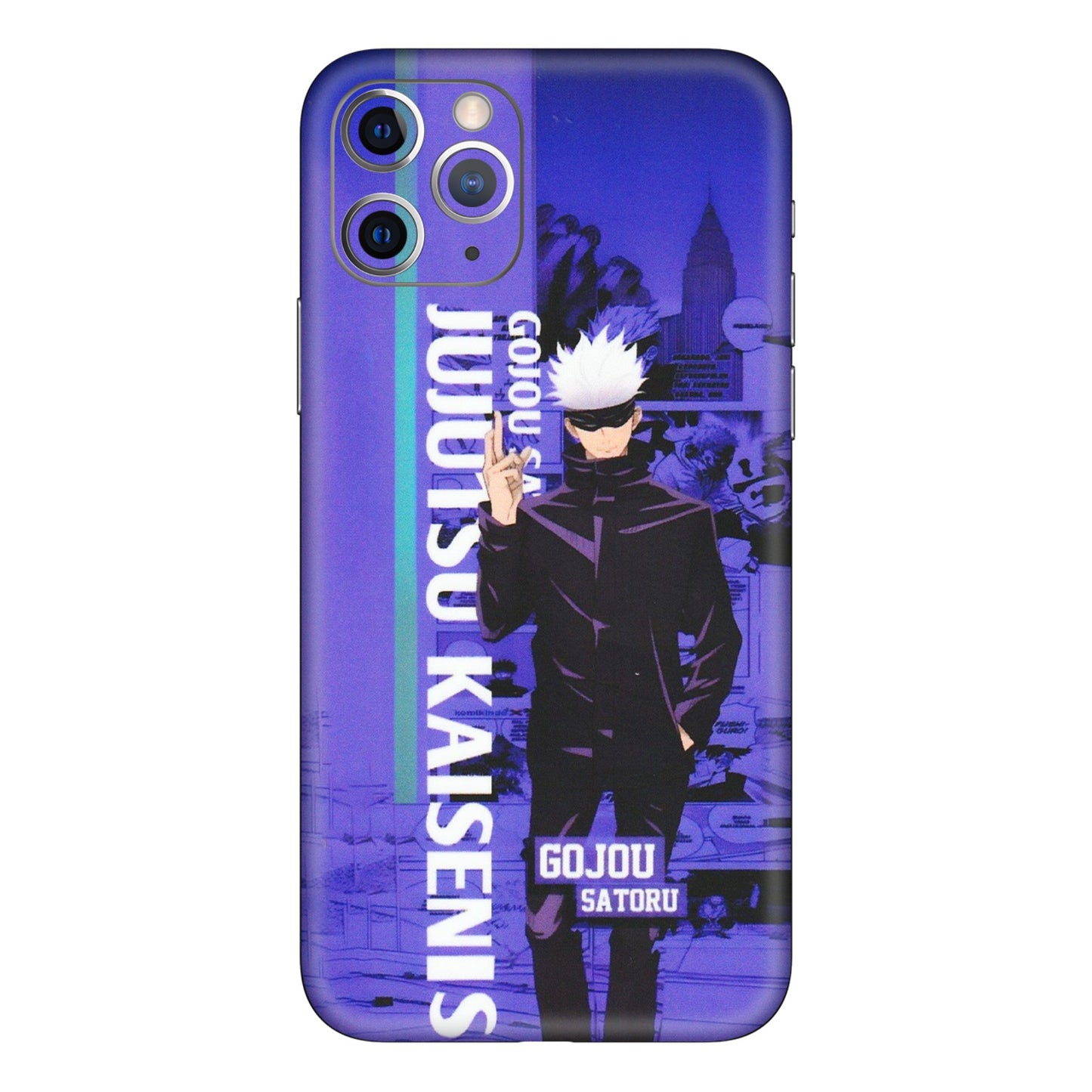 Apple iPhone Skins (All Models) - Jujutsu Kaisen Gojo - Matte Finish (M-05) iPhone 11 Pro Max