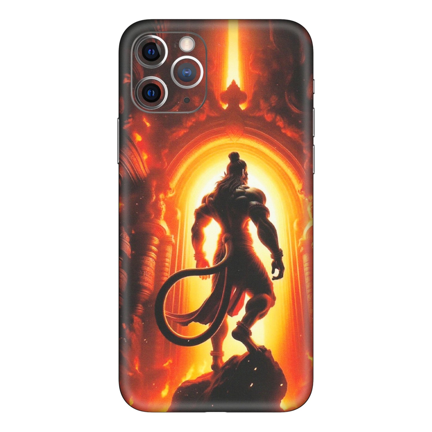 Apple iPhone Skins (All Models) - HanumanJi - Matte Finish (M-06) iPhone 11 Pro Max