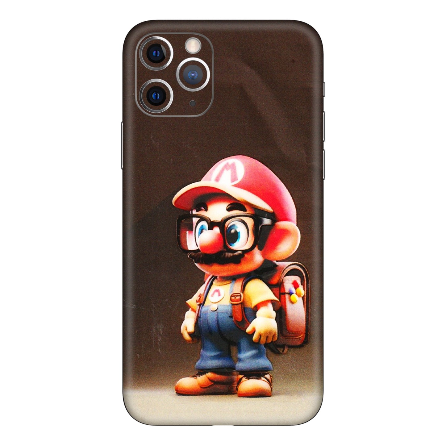 Apple iPhone Skins (All Models) - Little Mario - 3D Embossed Finish (L-119) iPhone 11 Pro