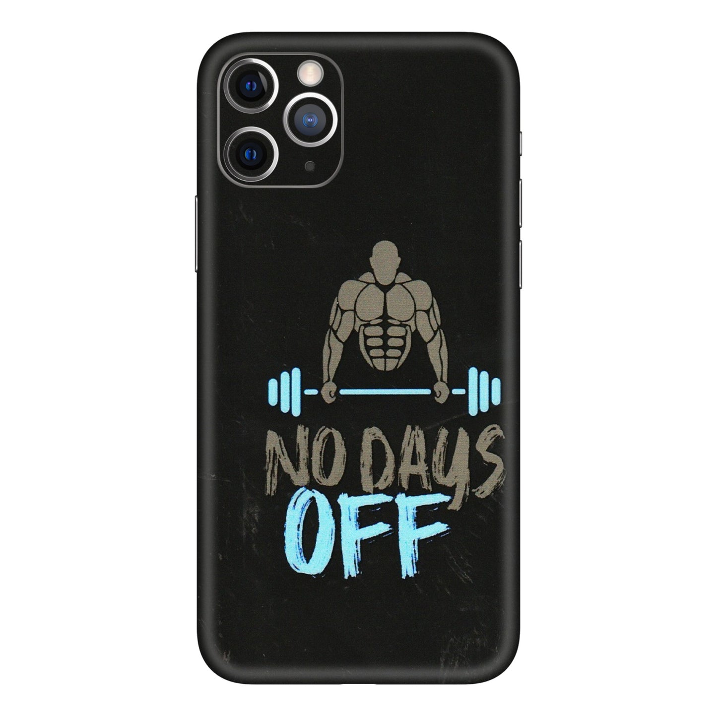 Apple iPhone Skins (All Models) - Gym Lover - 3D Embossed Finish (L-127) iPhone 11 Pro