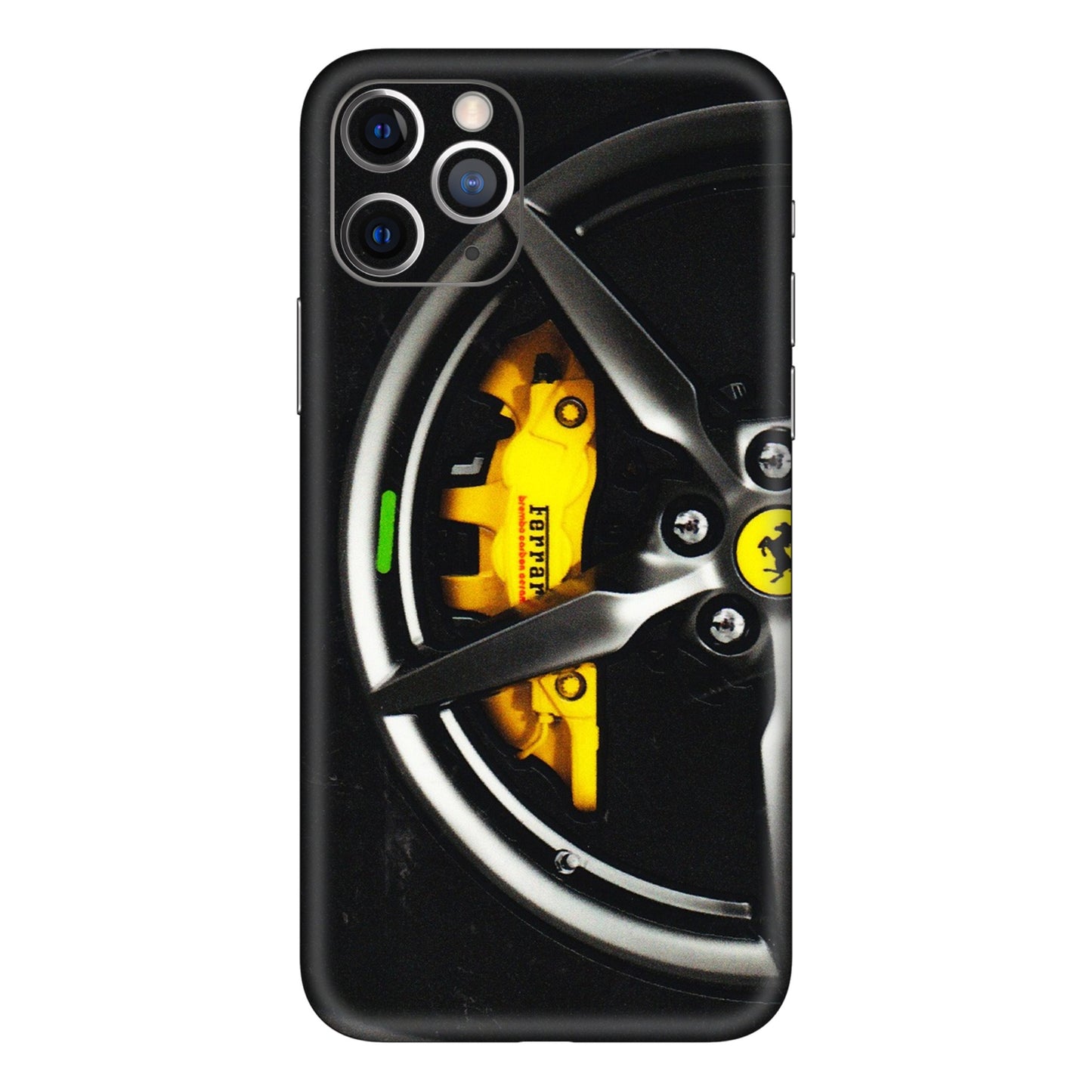 Apple iPhone Skins (All Models) - Ferrari Wheel Alloy - 3D Embossed Finish (L-173) iPhone 11 Pro