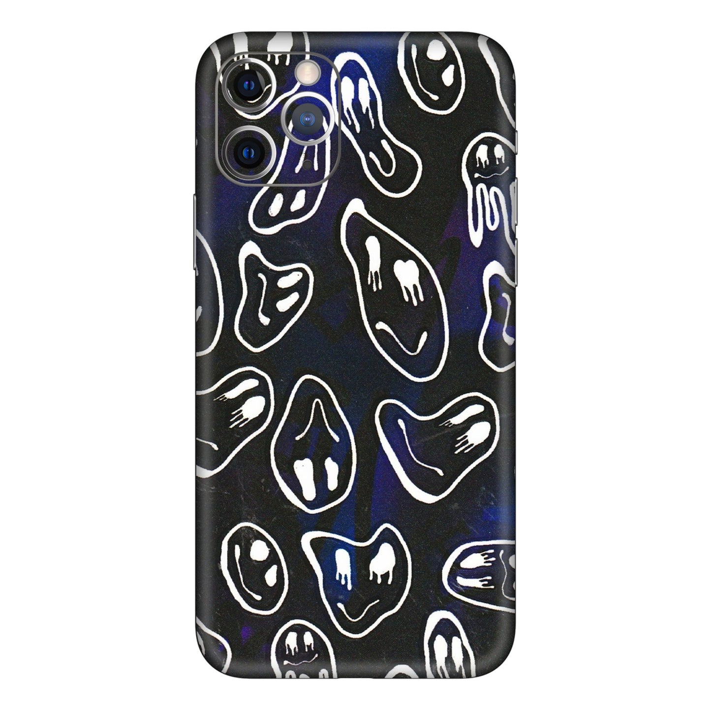 Apple iPhone Skins (All Models) - Distorted Smileys - 3D Embossed Finish (L-92) iPhone 11 Pro