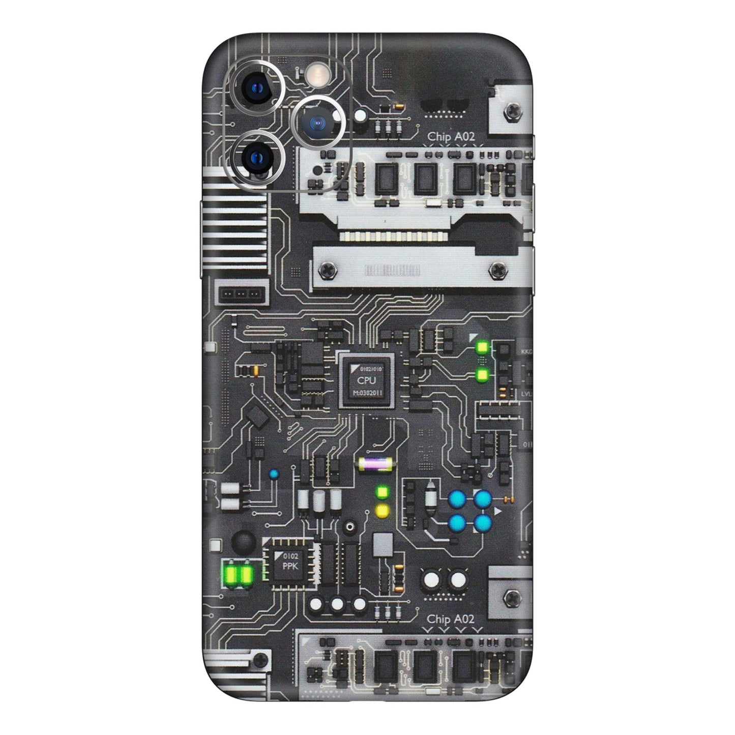 Apple iPhone Skins (All Models) - Motherboard Internals - Matte Finish (M-135) iPhone 11 Pro