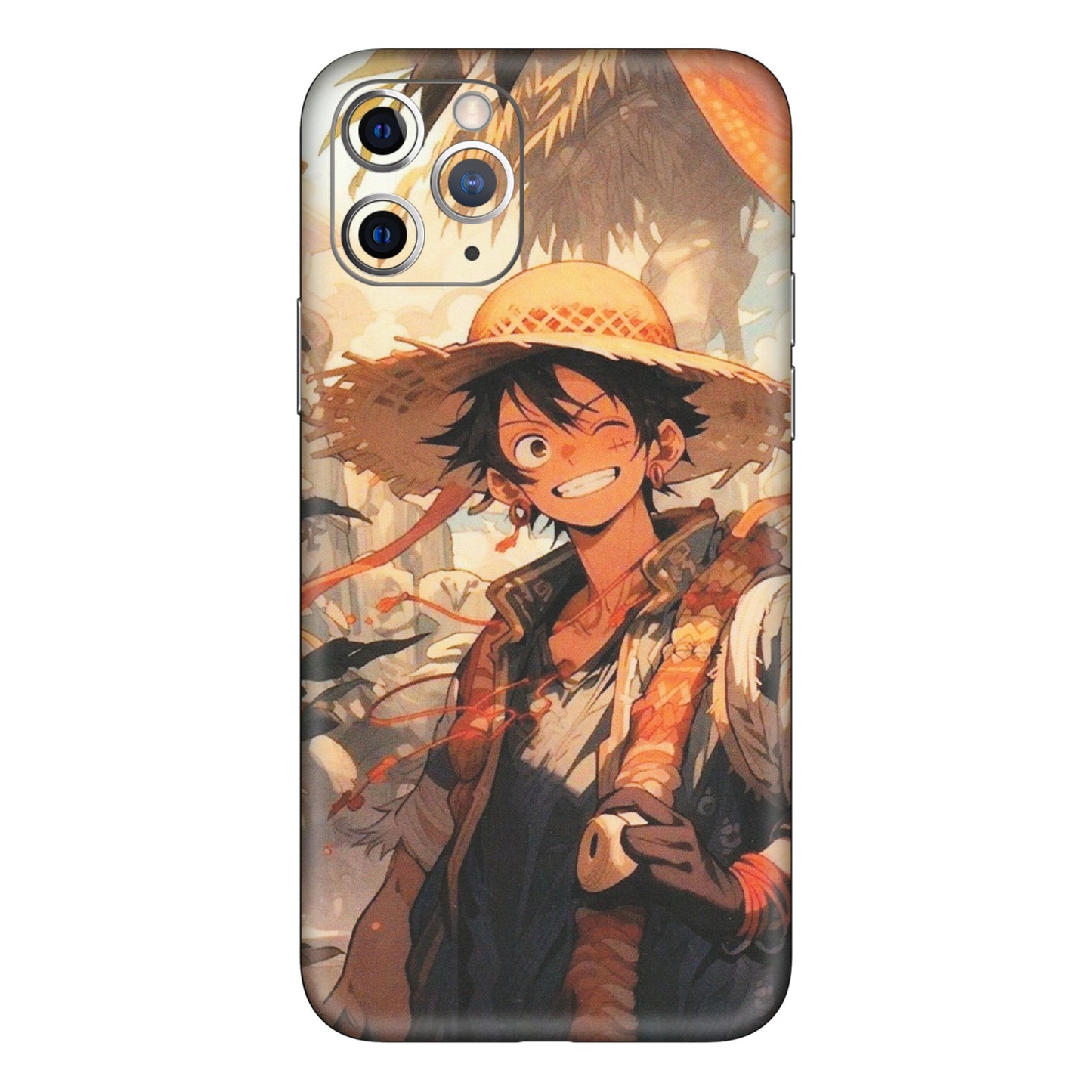 Apple iPhone Skins (All Models) - Anime Character Smile - Matte Finish (M-33) iPhone 11 Pro