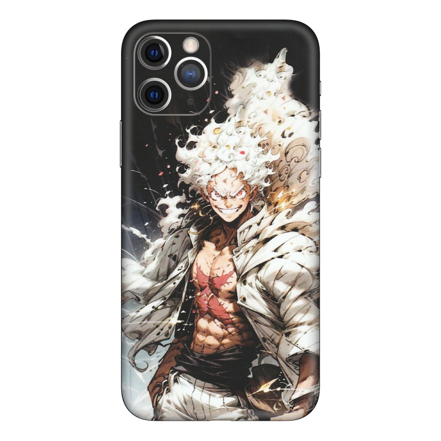 Apple iPhone Skins (All Models) - Anime Angry Classy Character - Matte Finish (M-34) iPhone 11 Pro