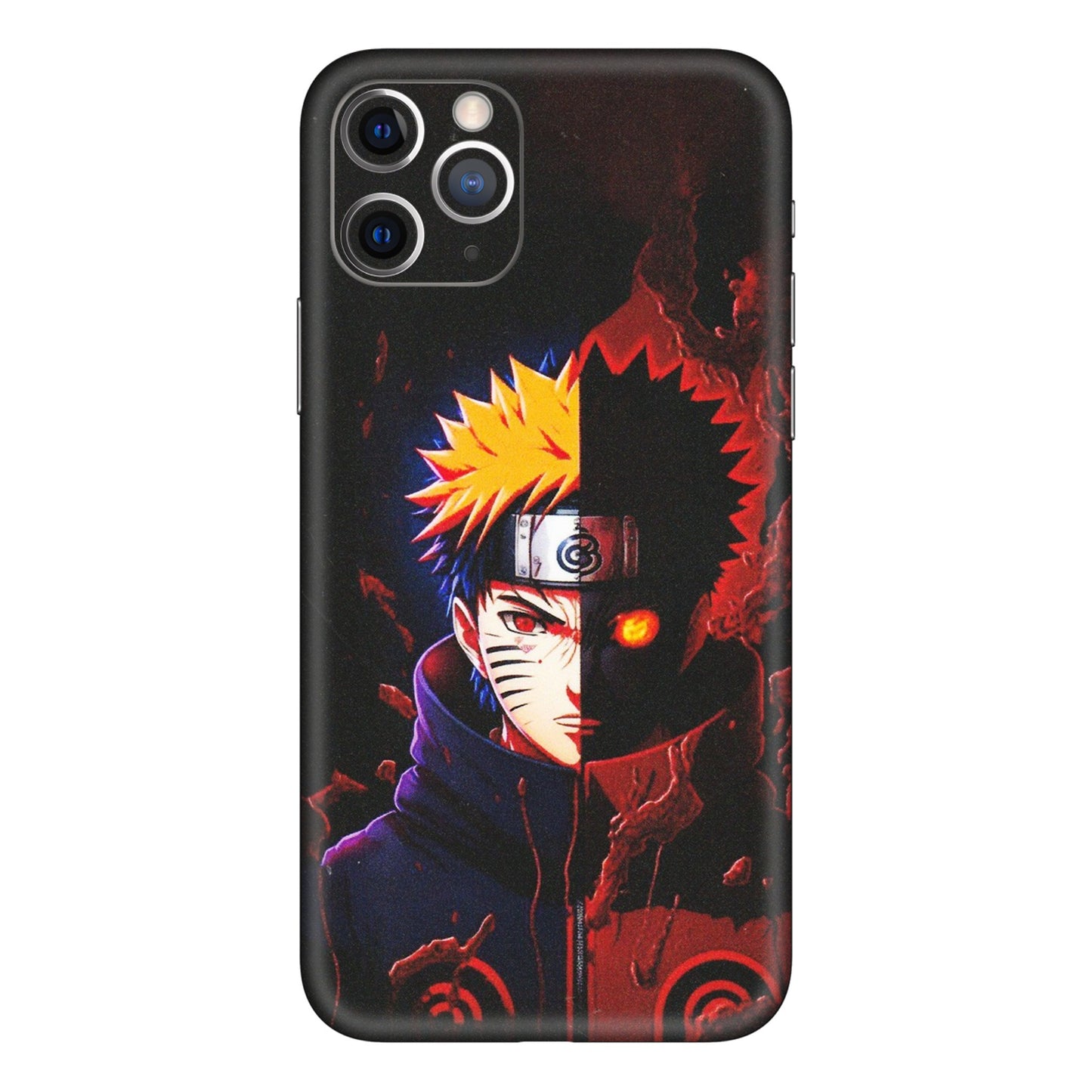 Apple iPhone Skins (All Models) - Naruto X Evil - Matte Finish (M-70) iPhone 11 Pro