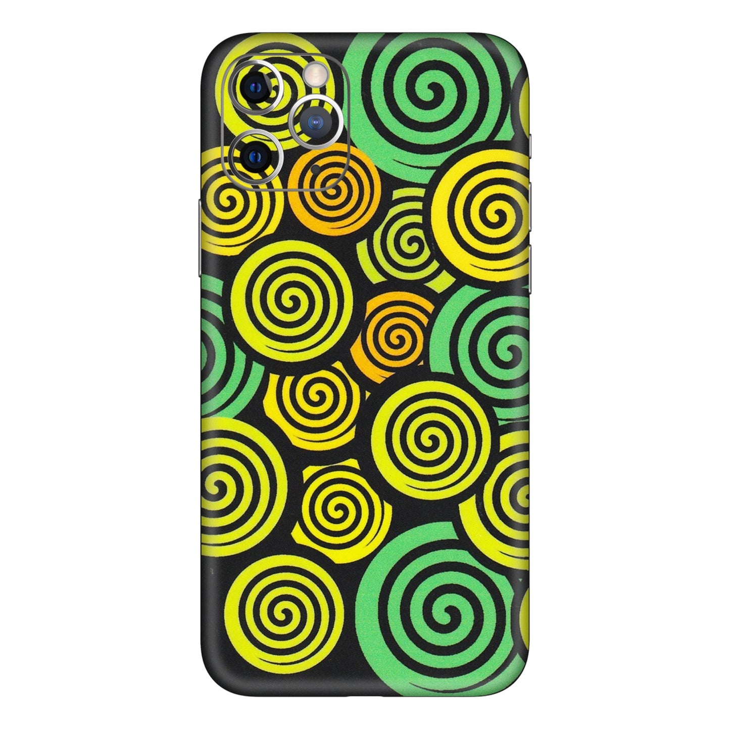 Apple iPhone Skins (All Models) - Crazy Spiral - Matte Finish (M-91) iPhone 11 Pro