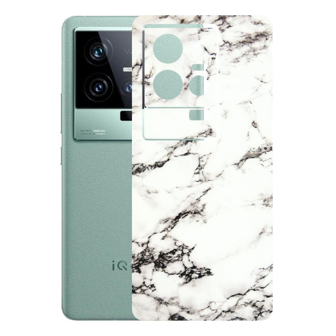 IQOO Phone Skins (All Models) - Black and White Marble Texture - 3D Embossed Finish (L-124) IQOO 11 5G
