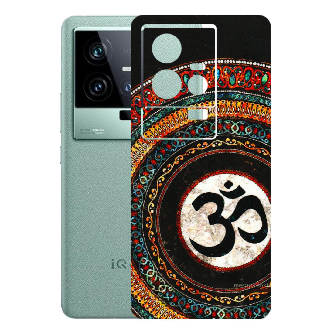 IQOO Phone Skins (All Models) - Aum Chant Abstract - 3D Embossed Finish (L-42) IQOO 11 5G