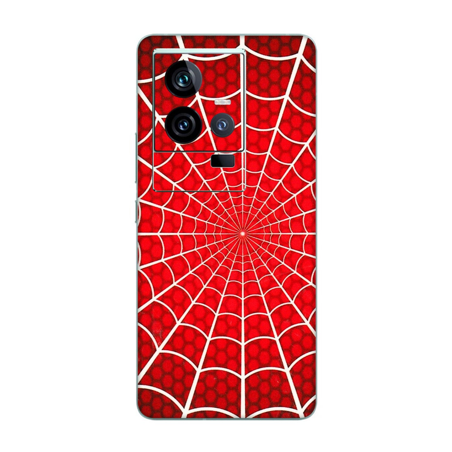 IQOO Phone Skins (All Models) - Classic Spidey Web - 3D Embossed Finish (L-115) IQOO 11 5G