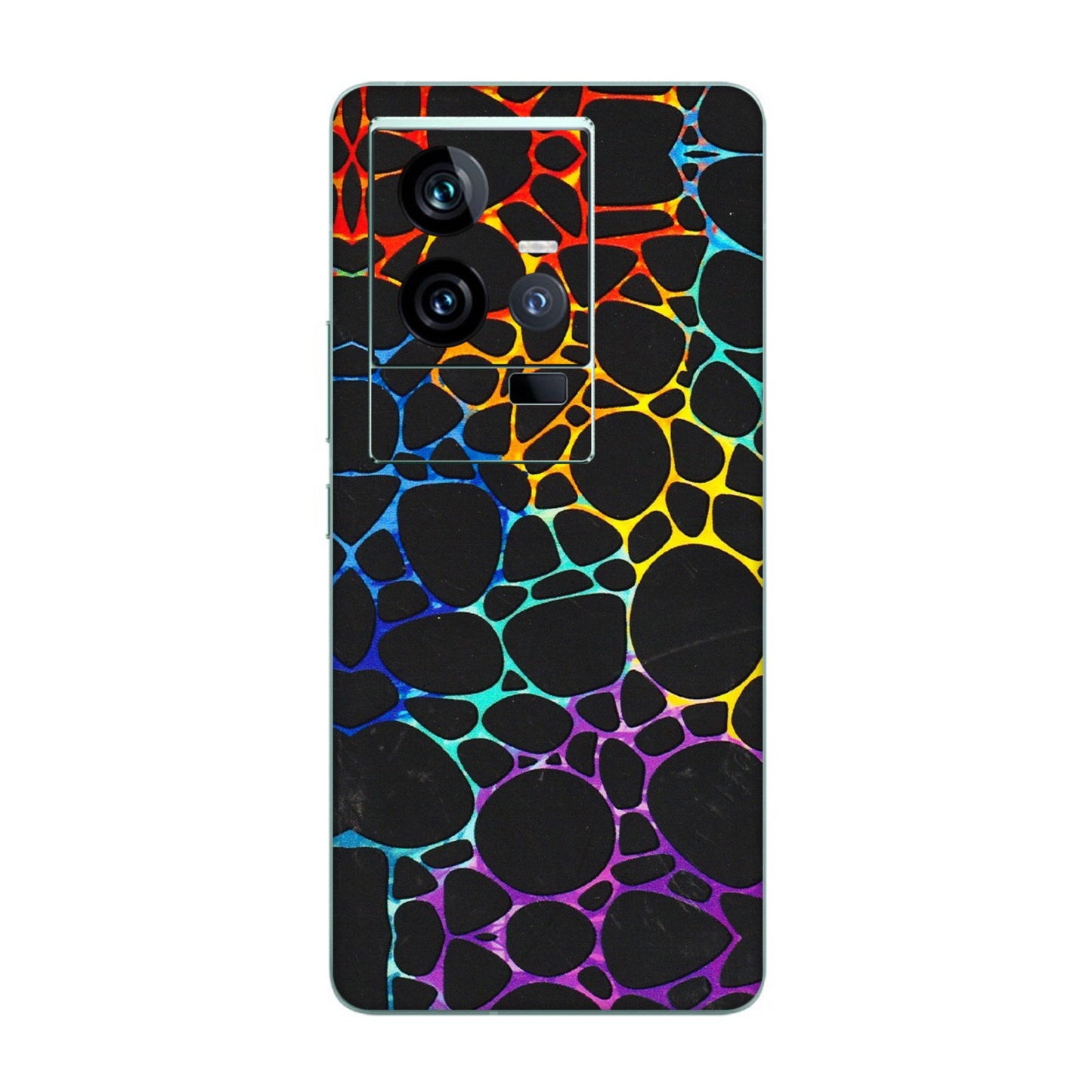 IQOO Phone Skins (All Models) - Abstract Art MultiColour - 3D Embossed Finish (L-133) IQOO 11 5G