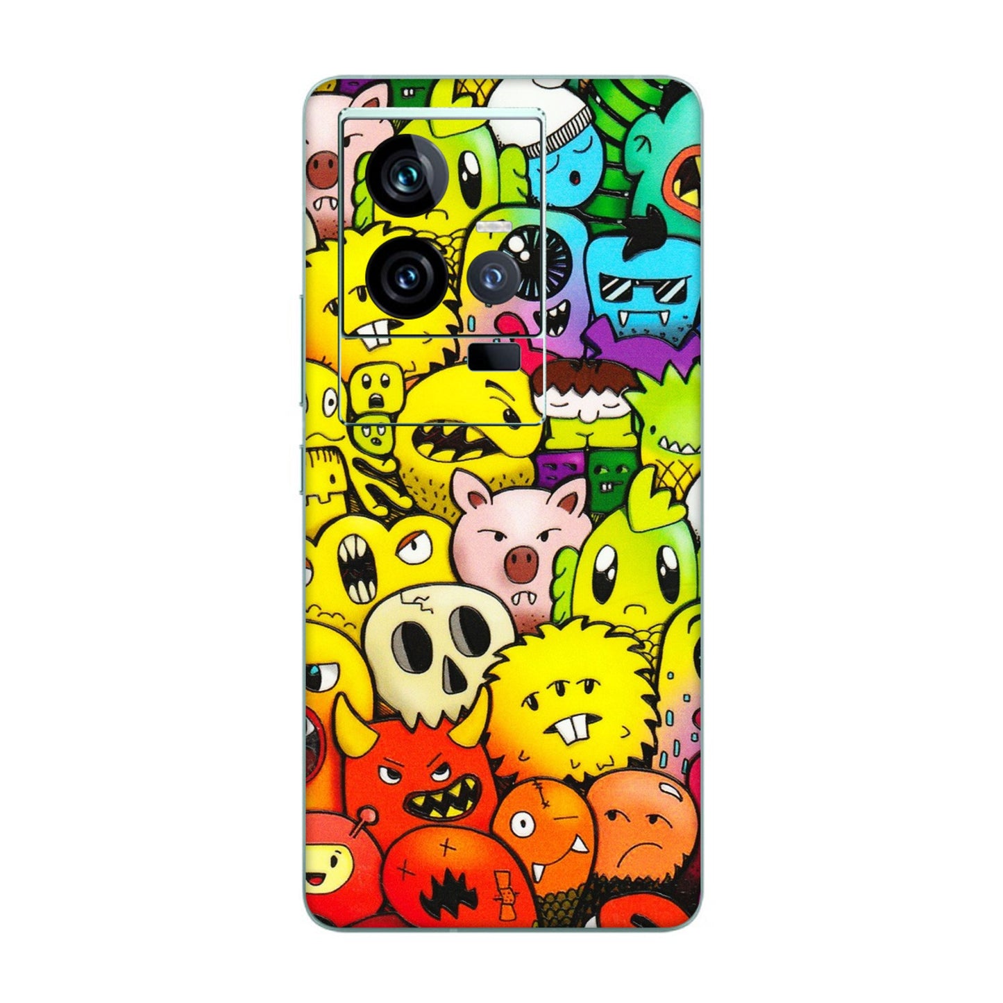 IQOO Phone Skins (All Models) - Angry Funkies - 3D Embossed Finish (L-169) IQOO 11 5G