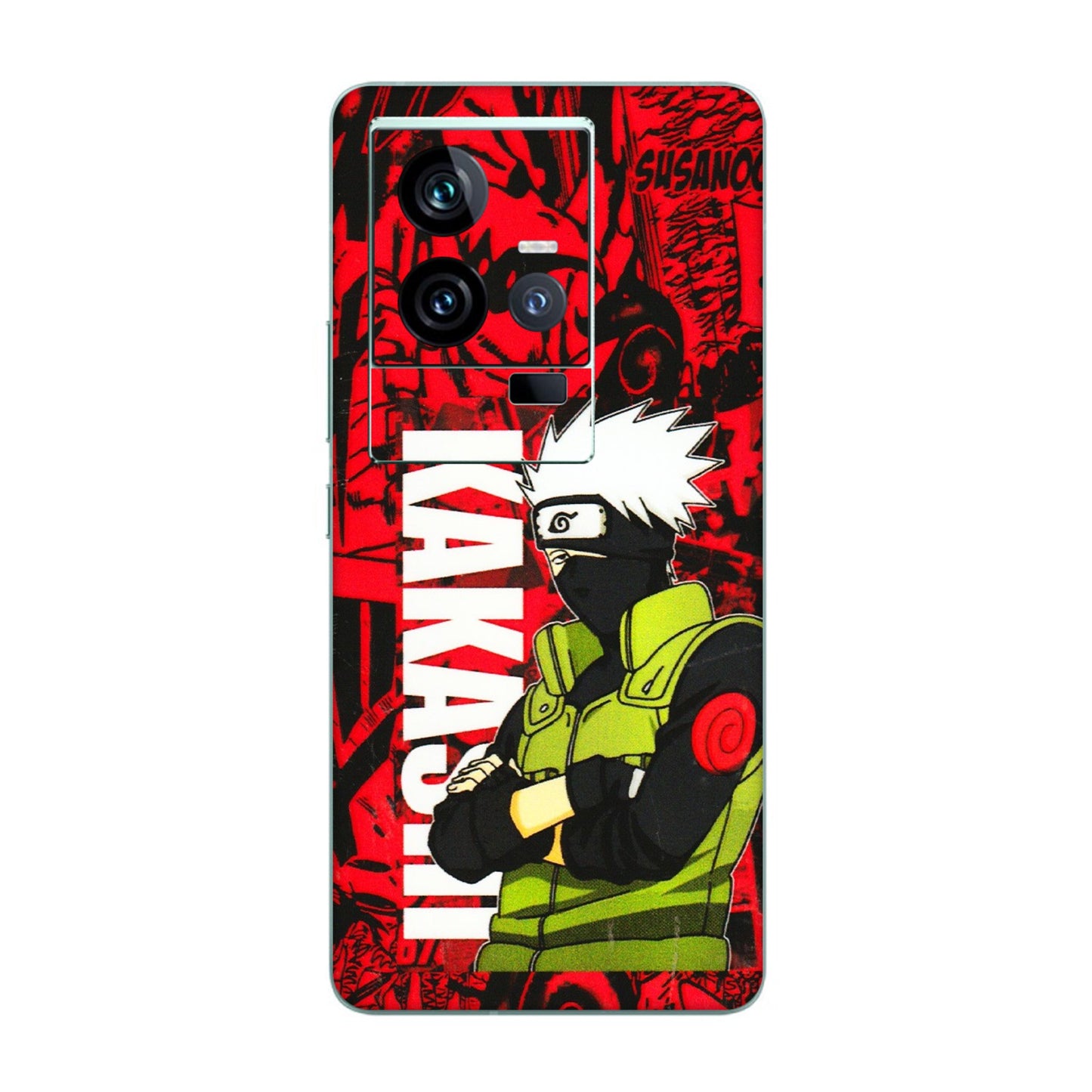 IQOO Phone Skins (All Models) - Kakashi Red Anime - 3D Embossed Finish (L-251) IQOO 11 5G
