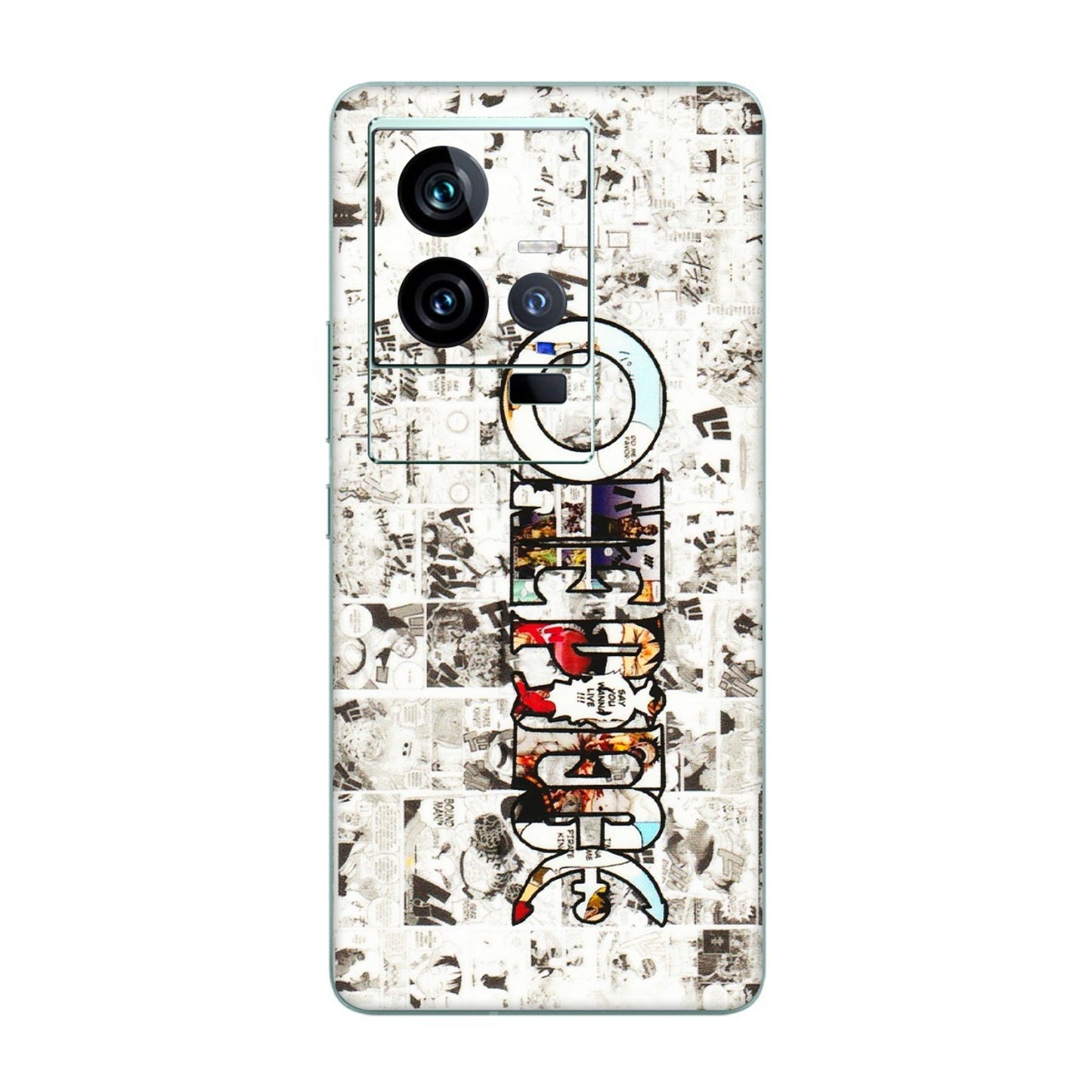 IQOO Phone Skins (All Models) - One Piece Manga - 3D Embossed Finish (L-26) IQOO 11 5G