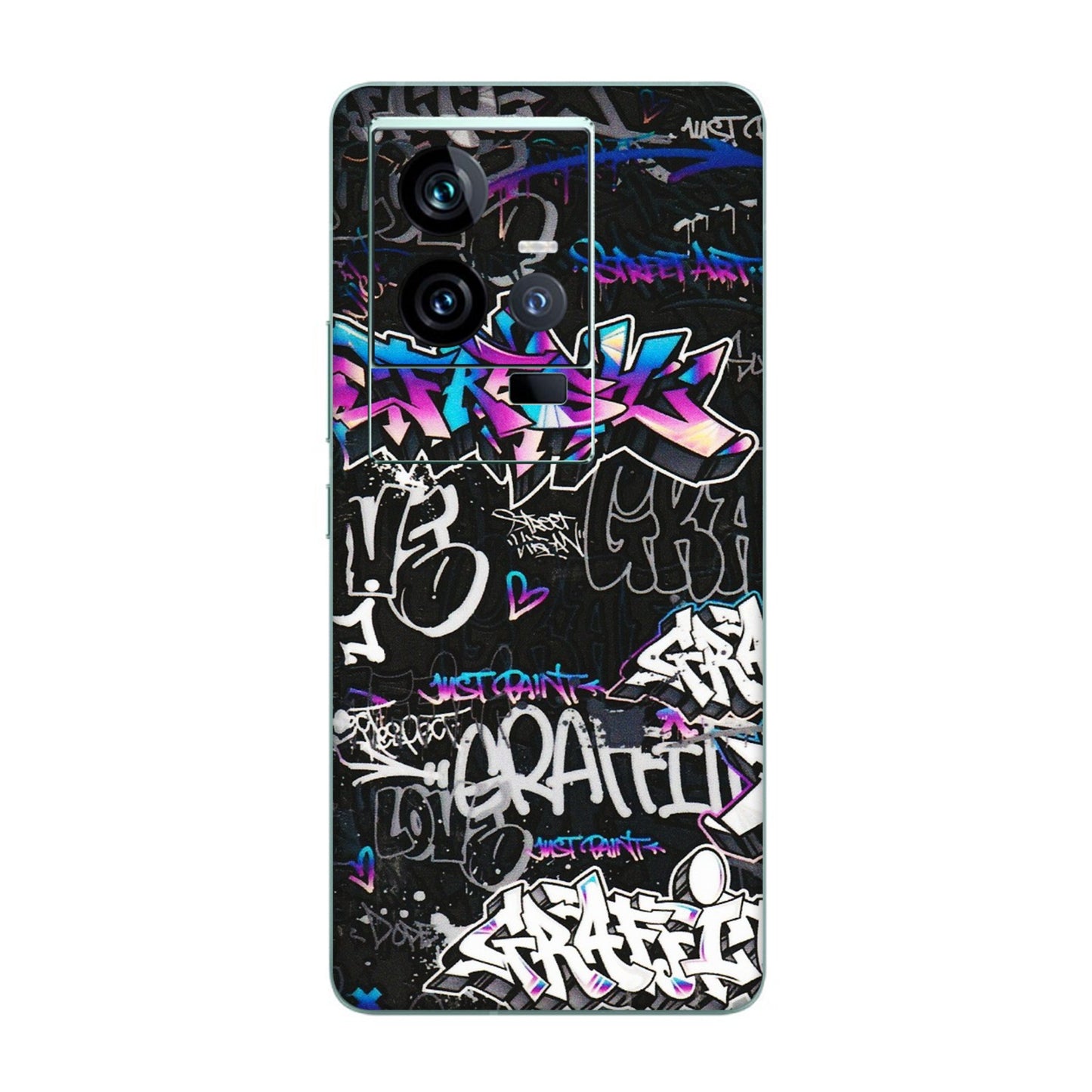 IQOO Phone Skins (All Models) - Graffiti Killer - 3D Embossed Finish (L-274) IQOO 11 5G