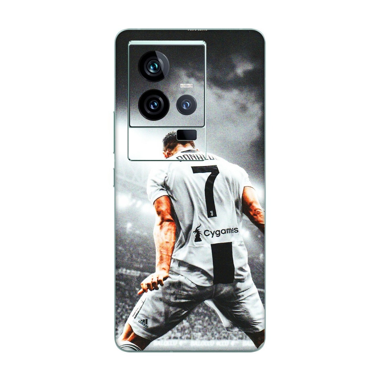 IQOO Phone Skins (All Models) - Ronaldo CR7 Crazy - 3D Embossed Finish (L-44) IQOO 11 5G