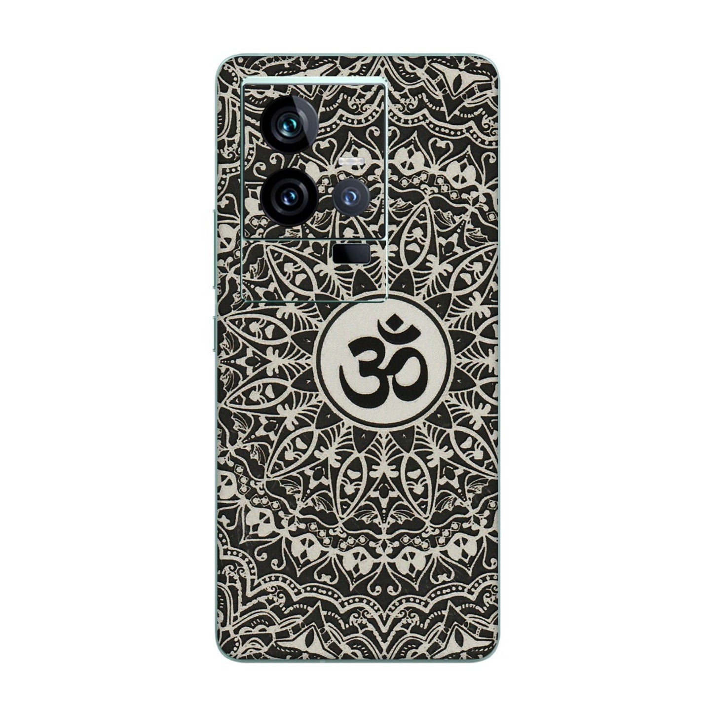 IQOO Phone Skins (All Models) - Aum Elegant Mandala - 3D Embossed Finish (L-62) IQOO 11 5G