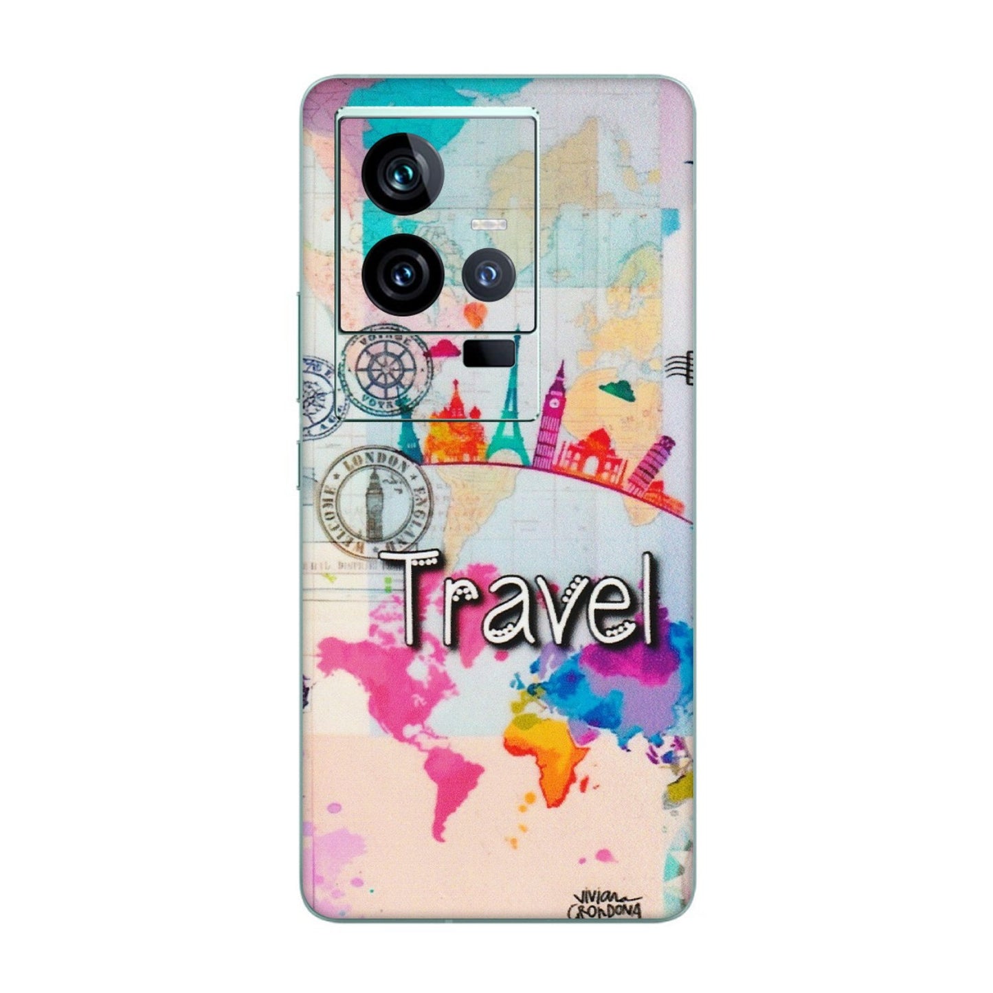 IQOO Phone Skins (All Models) - Travel The Wonders - Matte Finish (M-108) IQOO 11 5G