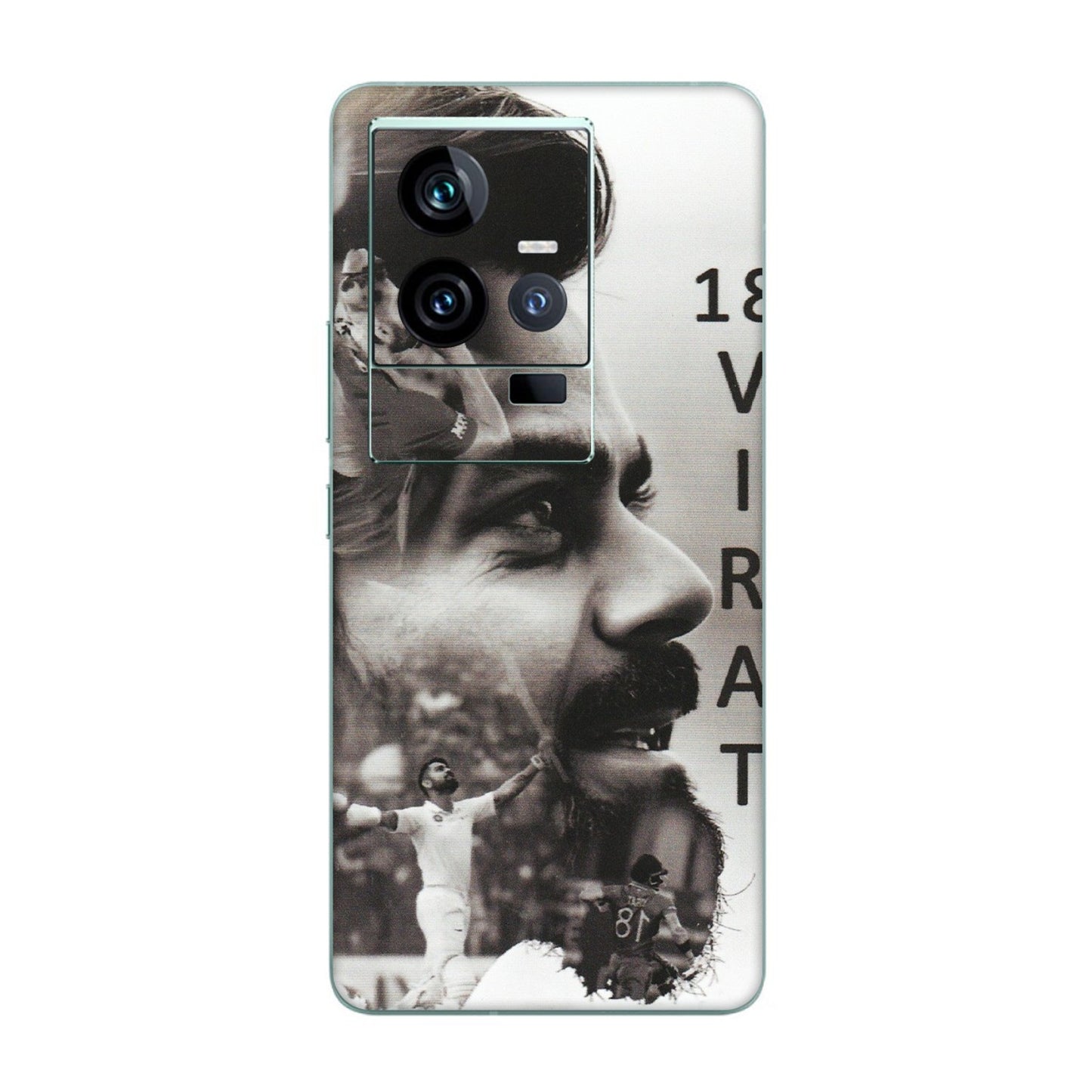 IQOO Phone Skins (All Models) - Virat Kohli Cricketer - Matte Finish (M-163) IQOO 11 5G