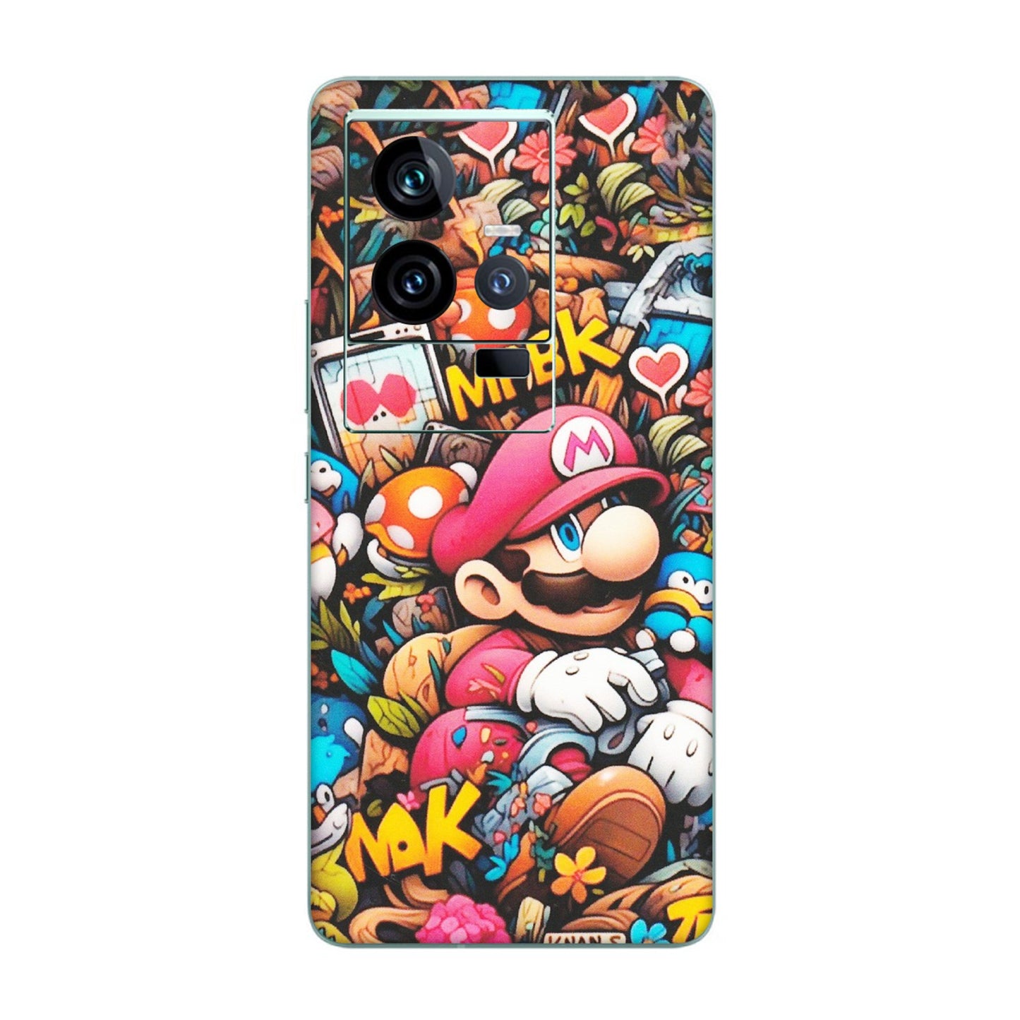 IQOO Phone Skins (All Models) - Super Mario Bros Artistic - Matte Finish (M-173) IQOO 11 5G