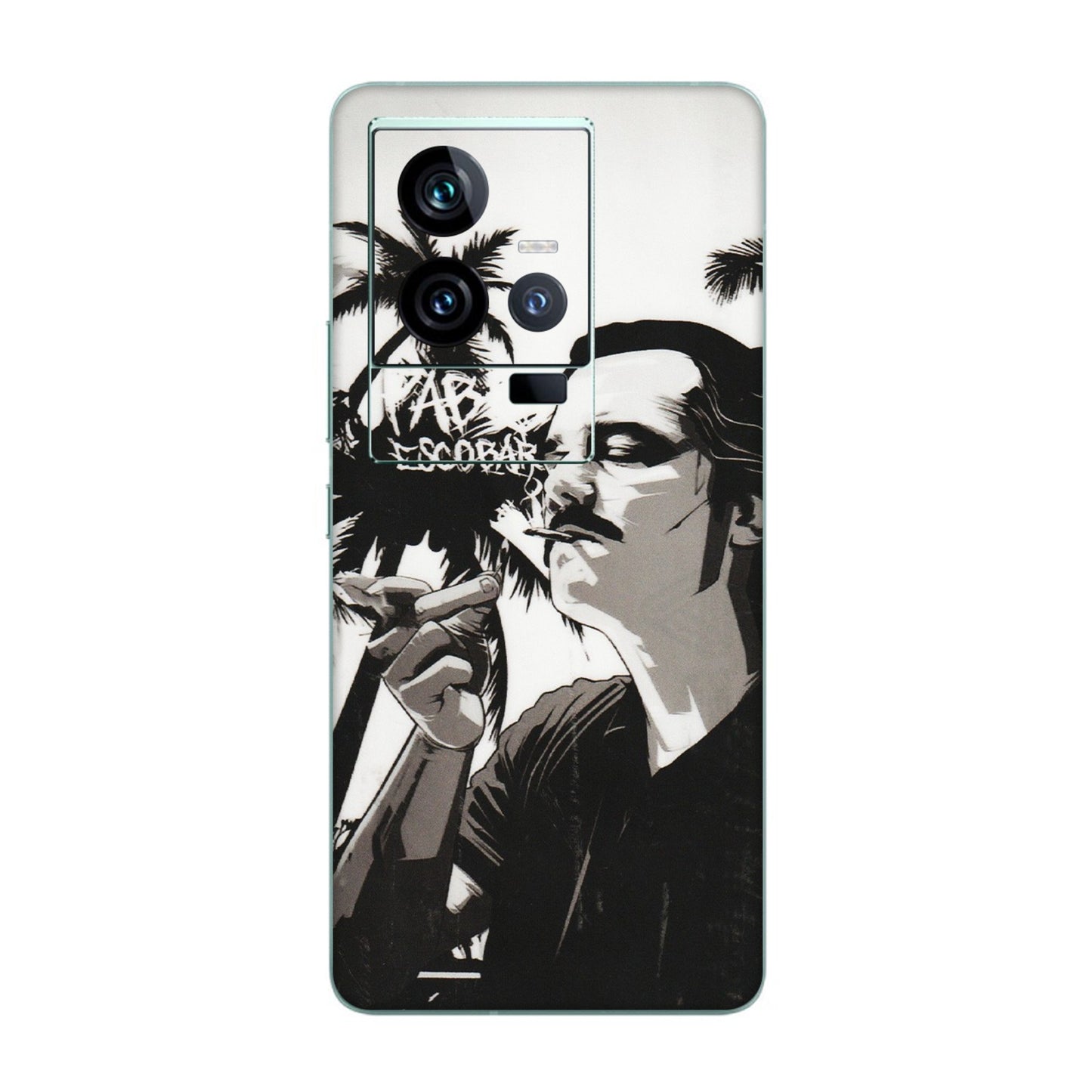IQOO Phone Skins (All Models) - Pab Escobar - Transparent Finish (T-05) IQOO 11 5G