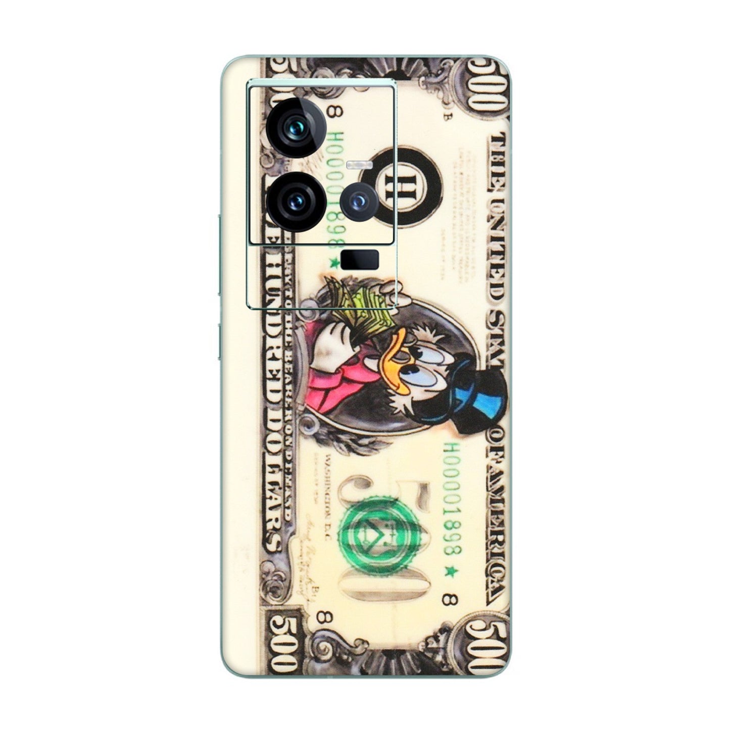 IQOO Phone Skins (All Models) - Five Hundred Dollar Duck - Transparent Finish (T-15) IQOO 11 5G