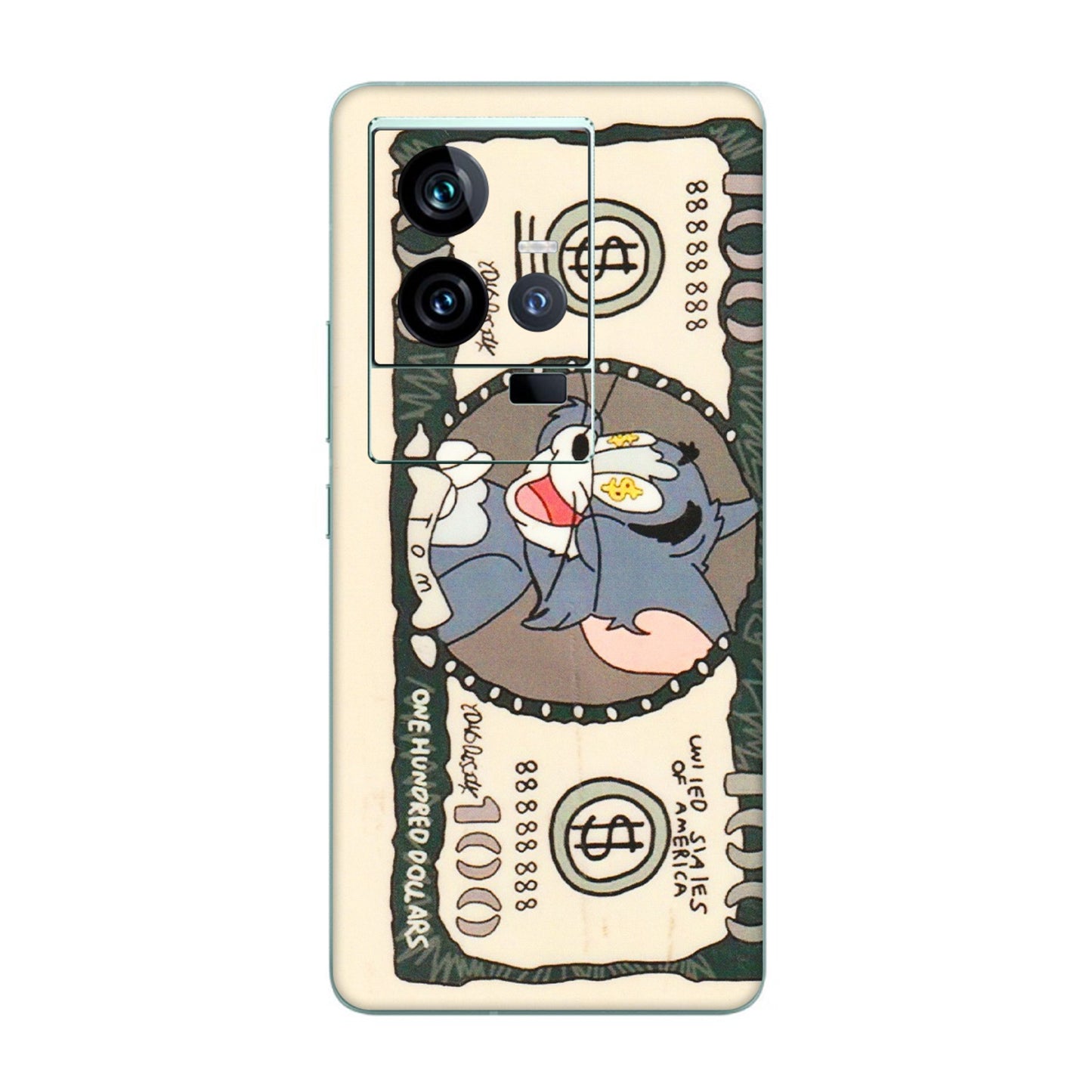 IQOO Phone Skins (All Models) - One Hundred Dollar Tom - Transparent Finish (T-16) IQOO 11 5G