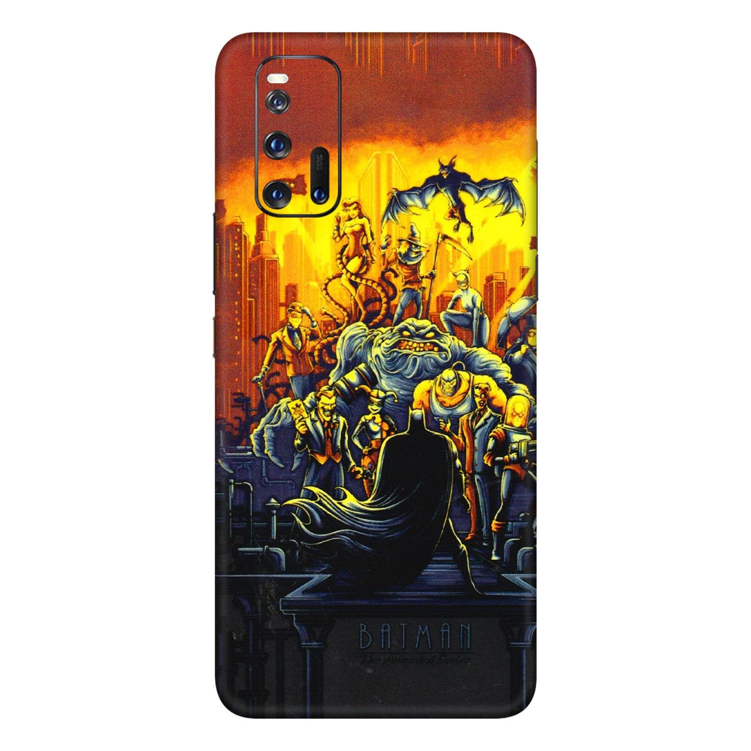 IQOO Phone Skins (All Models) - Games Doodles - 3D Embossed Finish (L-24) IQOO 3