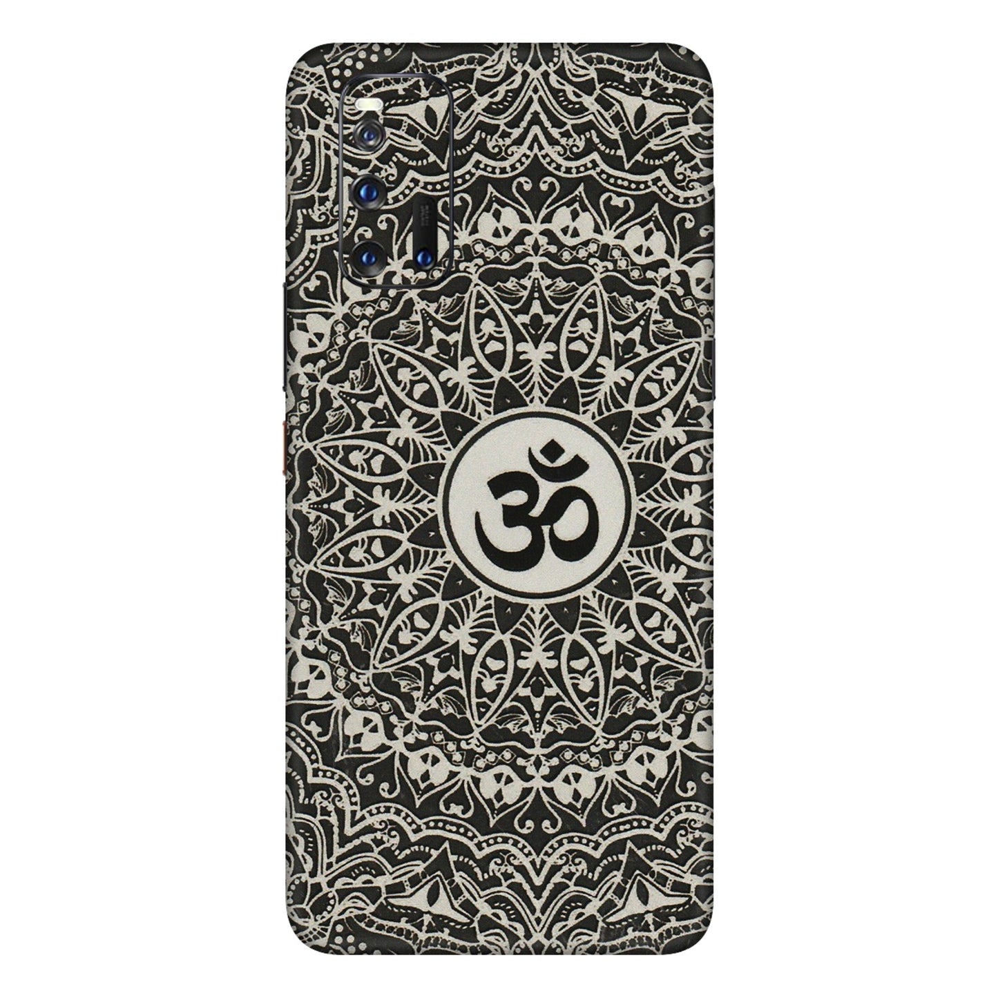 IQOO Phone Skins (All Models) - Aum Elegant Mandala - 3D Embossed Finish (L-62) IQOO 3
