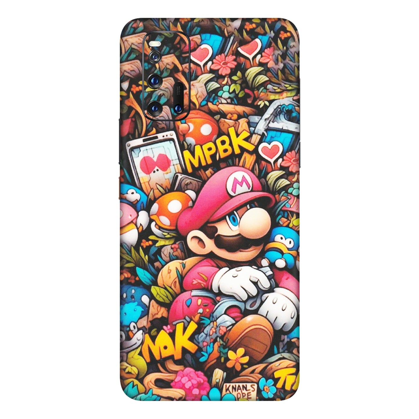 IQOO Phone Skins (All Models) - Super Mario Bros Artistic - Matte Finish (M-173) IQOO 3