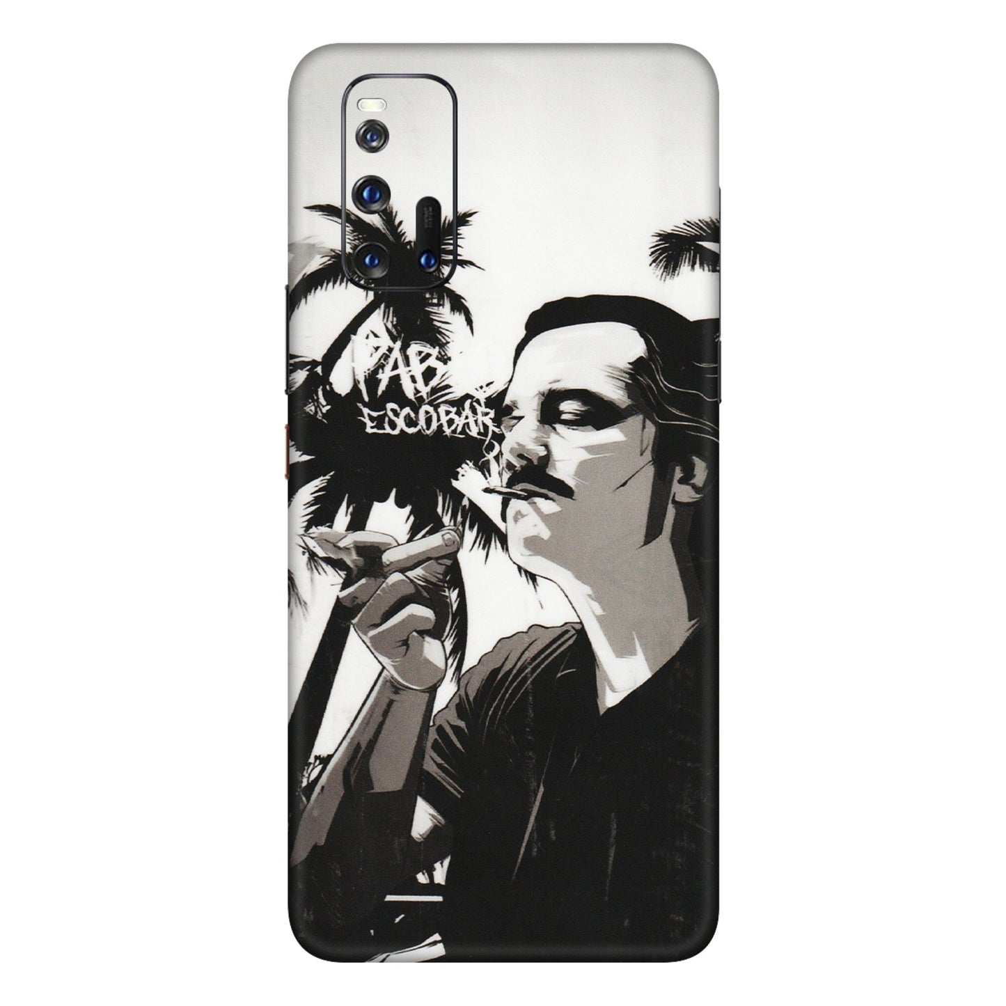 IQOO Phone Skins (All Models) - Pab Escobar - Transparent Finish (T-05) IQOO 3