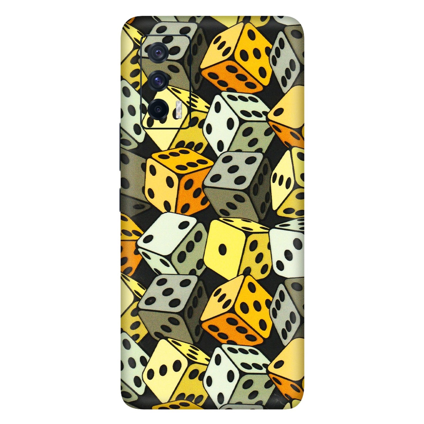 IQOO Phone Skins (All Models) - Dices Of Life - 3D Embossed Finish (L-04) IQOO 7
