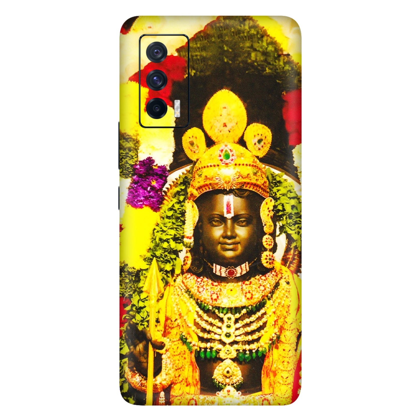 IQOO Phone Skins (All Models) - Ram Lalla Ayodhya - 3D Embossed Finish (L-103) IQOO 7