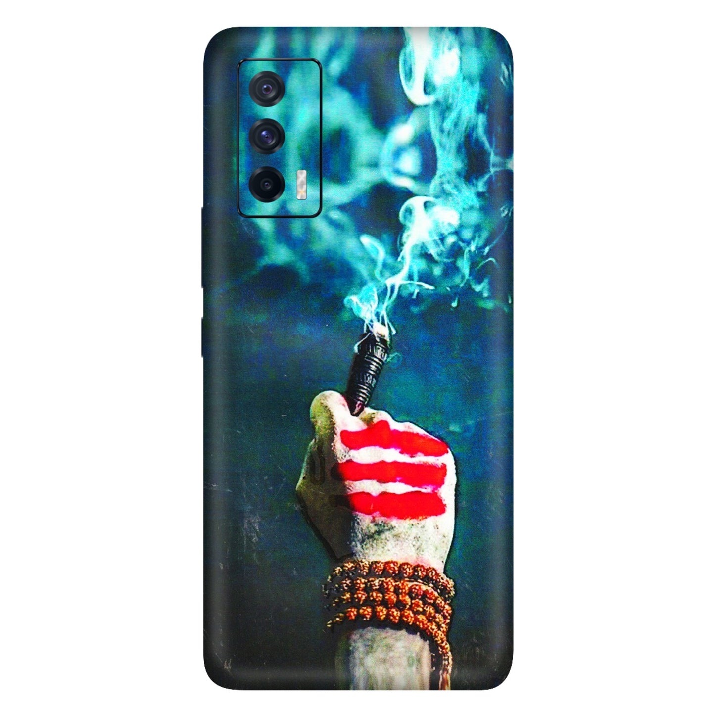 IQOO Phone Skins (All Models) - Mahadev Bhakt - 3D Embossed Finish (L-146) IQOO 7