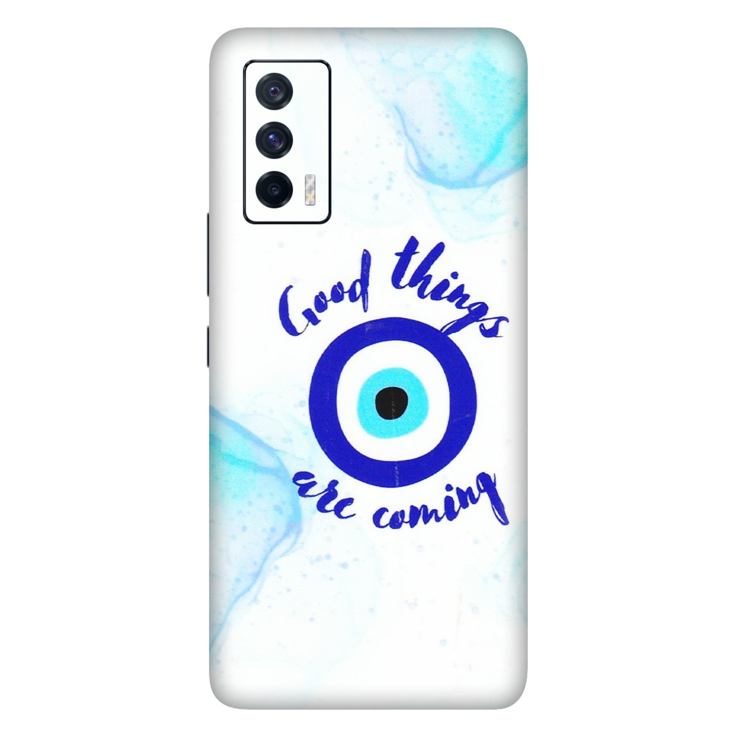 IQOO Phone Skins (All Models) - Evil Eye Good Things Are Coming - 3D Embossed Finish (L-322) IQOO 7