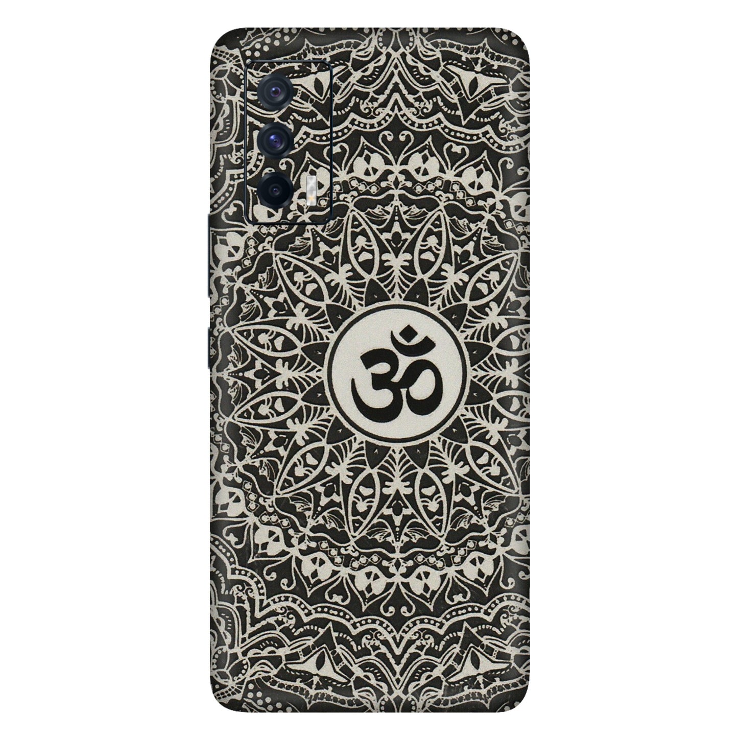 IQOO Phone Skins (All Models) - Aum Elegant Mandala - 3D Embossed Finish (L-62) IQOO 7