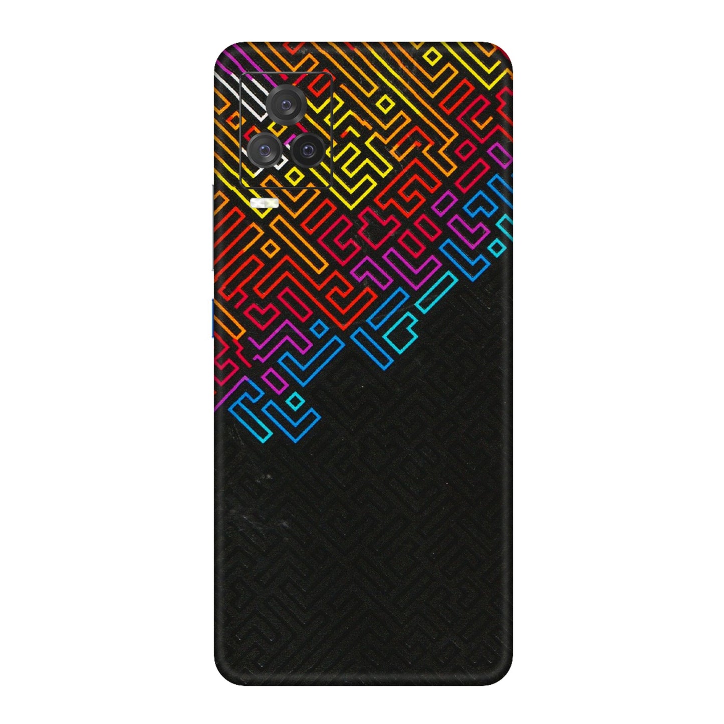 IQOO Phone Skins (All Models) - Dotme Pattern Art - 3D Embossed Finish (L-121) IQOO 7 Legend