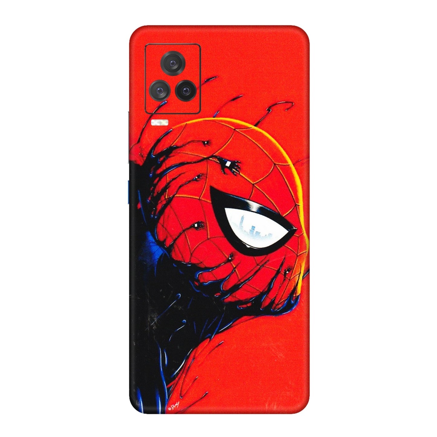 IQOO Phone Skins (All Models) - Spiderman Face Venom - 3D Embossed Finish (L-165) IQOO 7 Legend