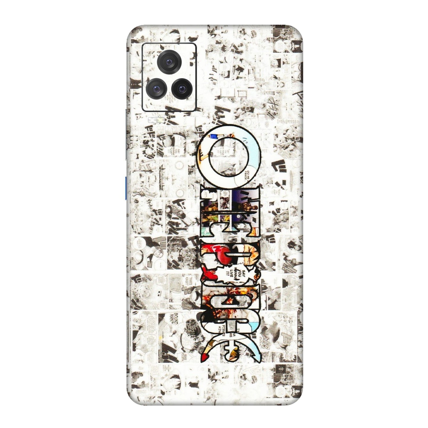 IQOO Phone Skins (All Models) - One Piece Manga - 3D Embossed Finish (L-26) IQOO 7 Legend