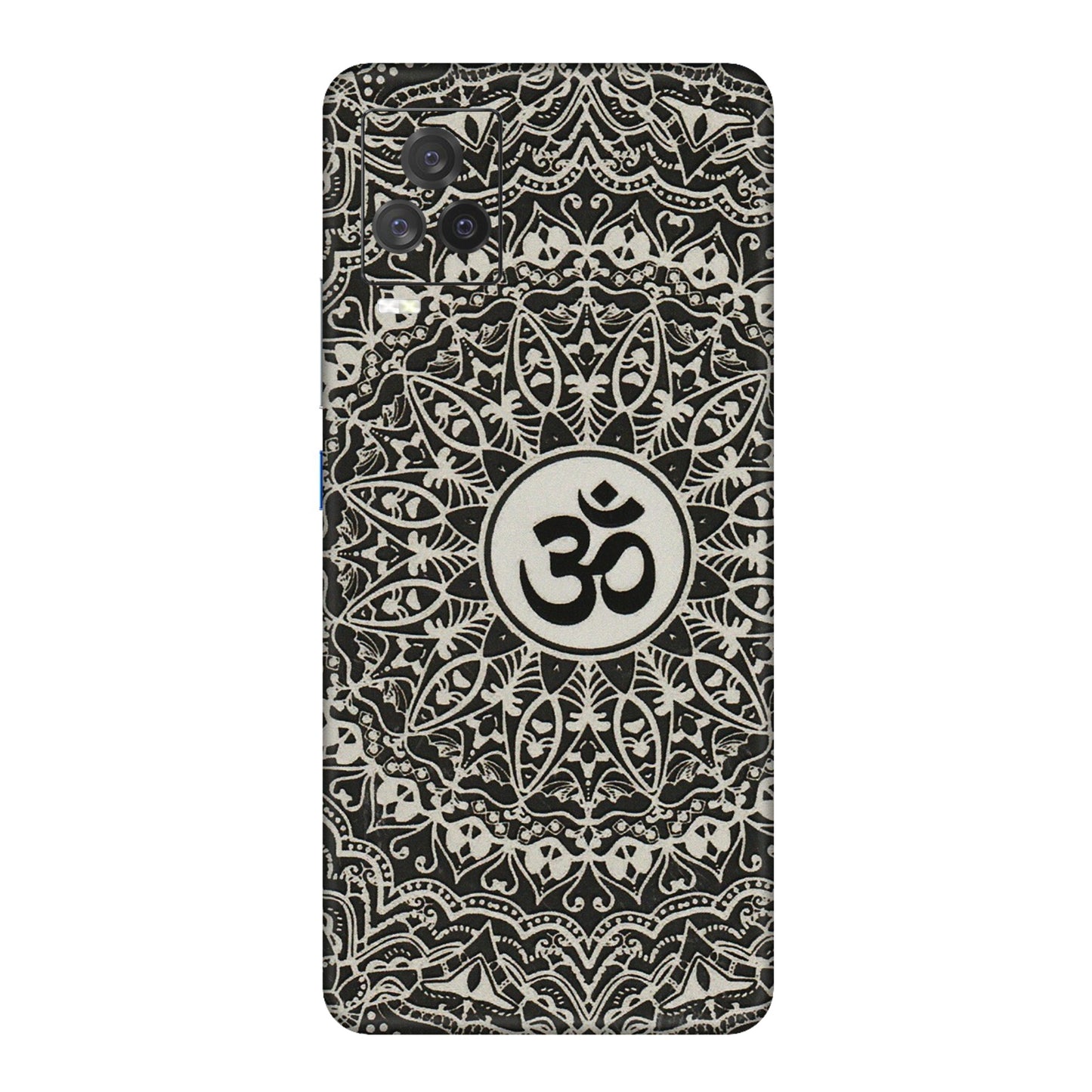 IQOO Phone Skins (All Models) - Aum Elegant Mandala - 3D Embossed Finish (L-62) IQOO 7 Legend