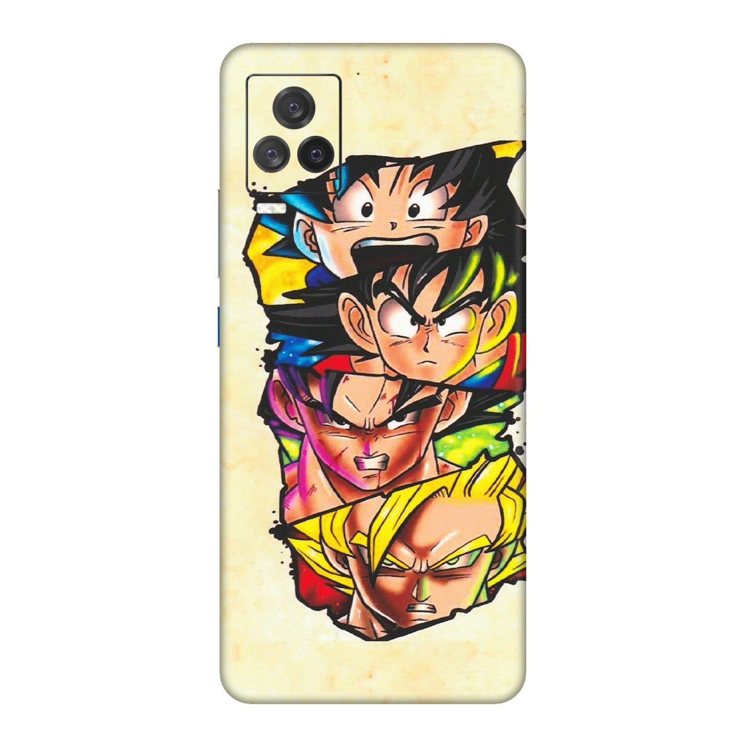 IQOO Phone Skins (All Models) - Angry Multi Anime - Matte Finish (M-113) IQOO 7 Legend