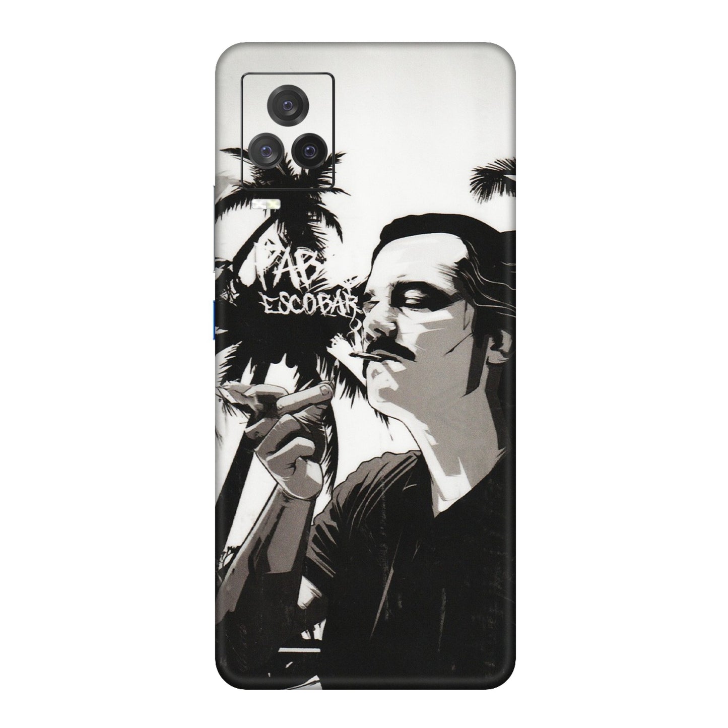 IQOO Phone Skins (All Models) - Pab Escobar - Transparent Finish (T-05) IQOO 7 Legend