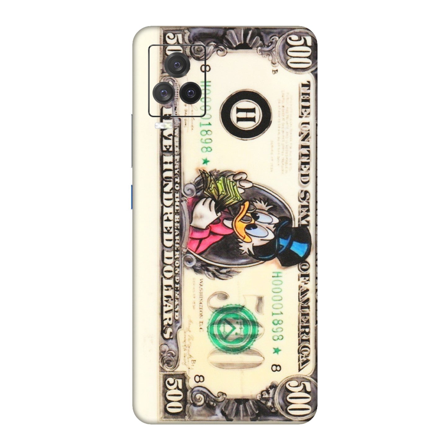 IQOO Phone Skins (All Models) - Five Hundred Dollar Duck - Transparent Finish (T-15) IQOO 7 Legend