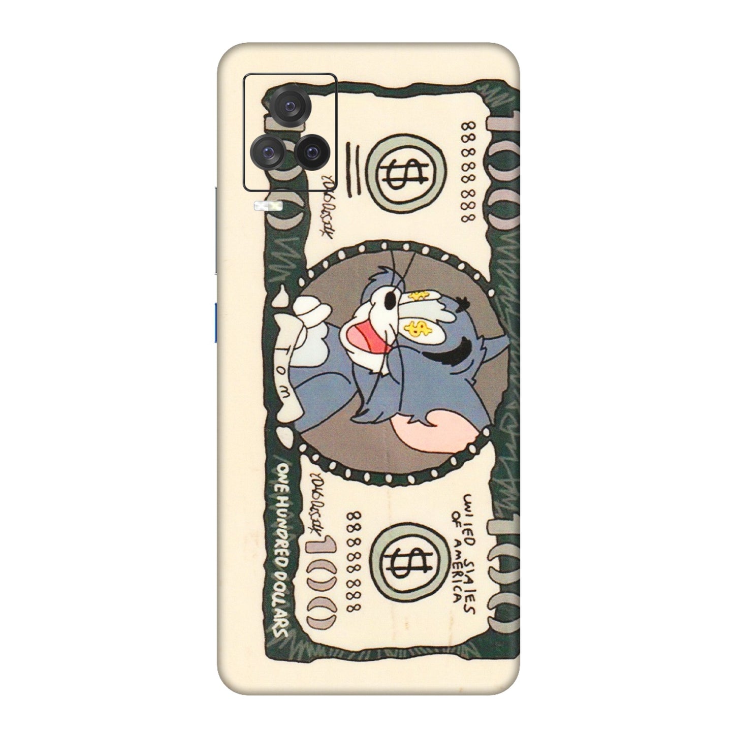 IQOO Phone Skins (All Models) - One Hundred Dollar Tom - Transparent Finish (T-16) IQOO 7 Legend