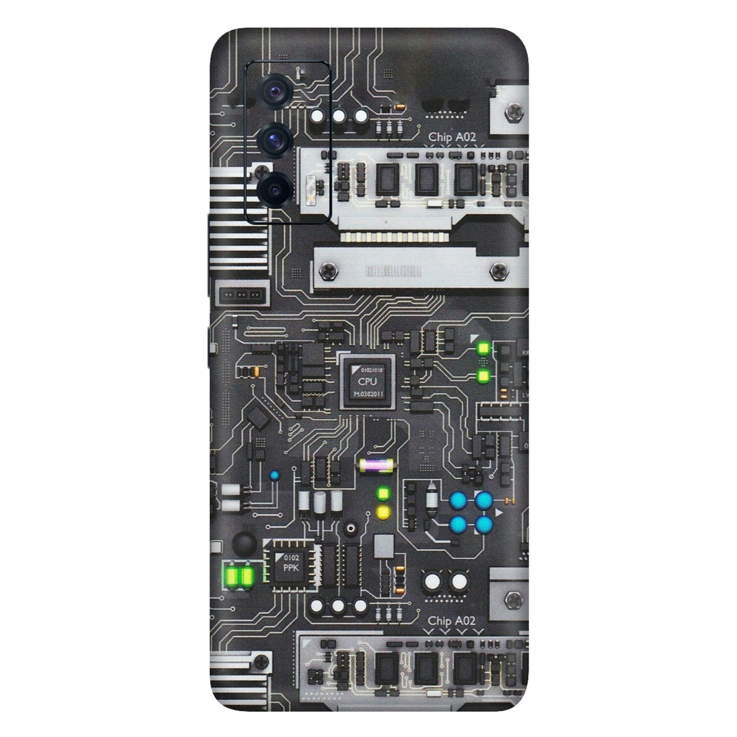 IQOO Phone Skins (All Models) - Motherboard Internals - Matte Finish (M-135) IQOO 7