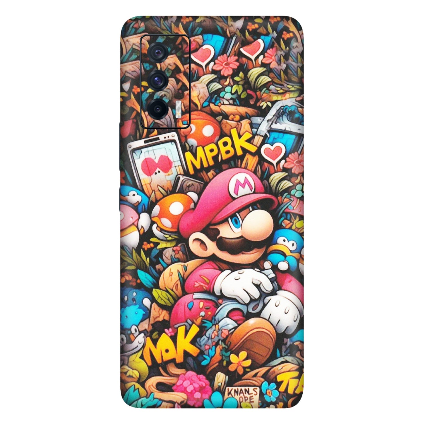 IQOO Phone Skins (All Models) - Super Mario Bros Artistic - Matte Finish (M-173) IQOO 7