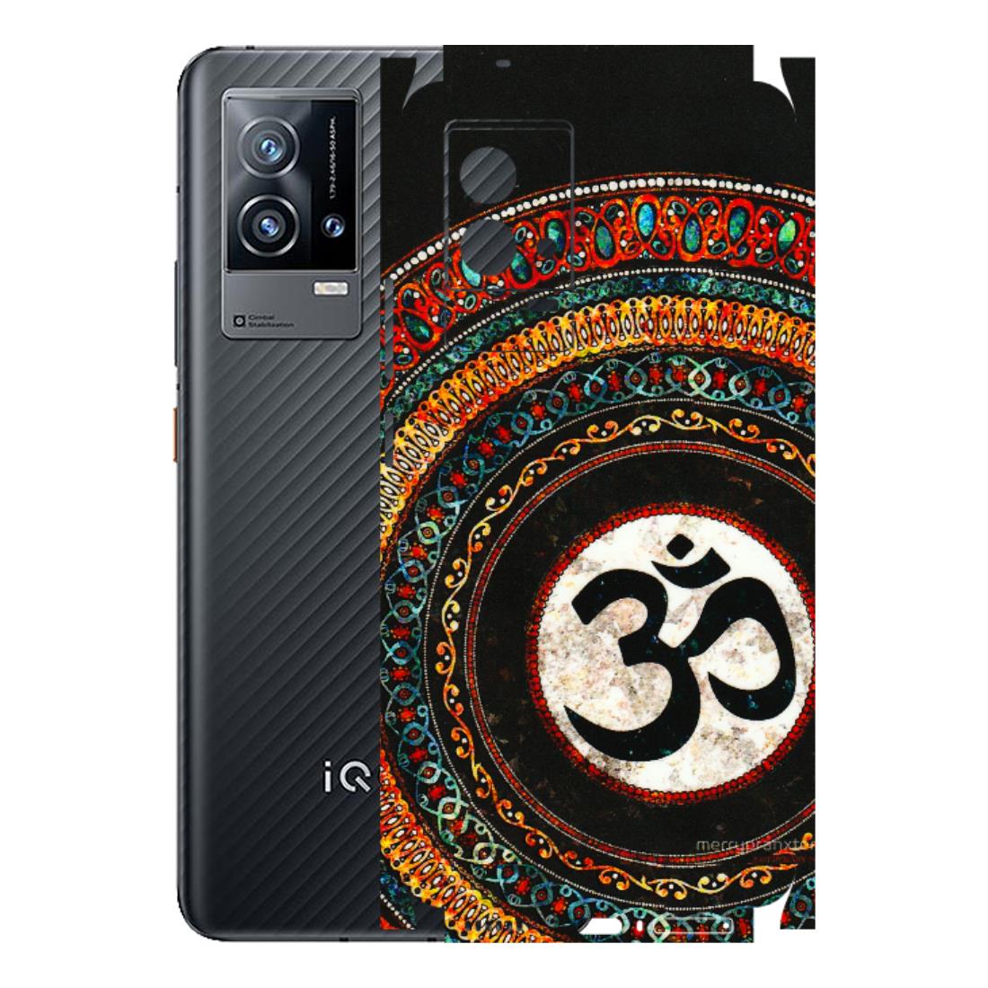 IQOO Phone Skins (All Models) - Aum Chant Abstract - 3D Embossed Finish (L-42) IQOO 9 5G