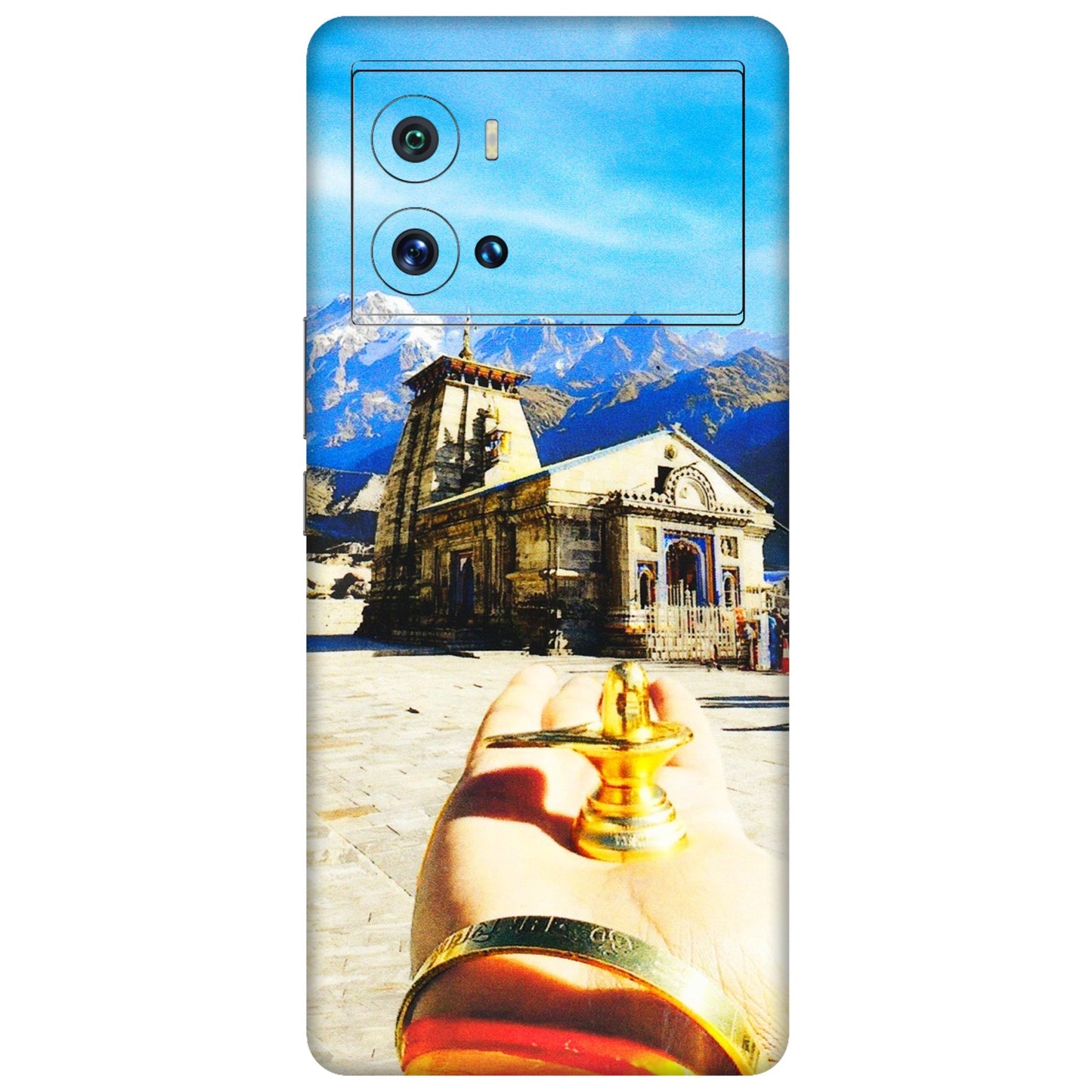 IQOO Phone Skins (All Models) - Beauty of Kedarnath - 3D Embossed Finish (L-108) IQOO 9 Pro 5G