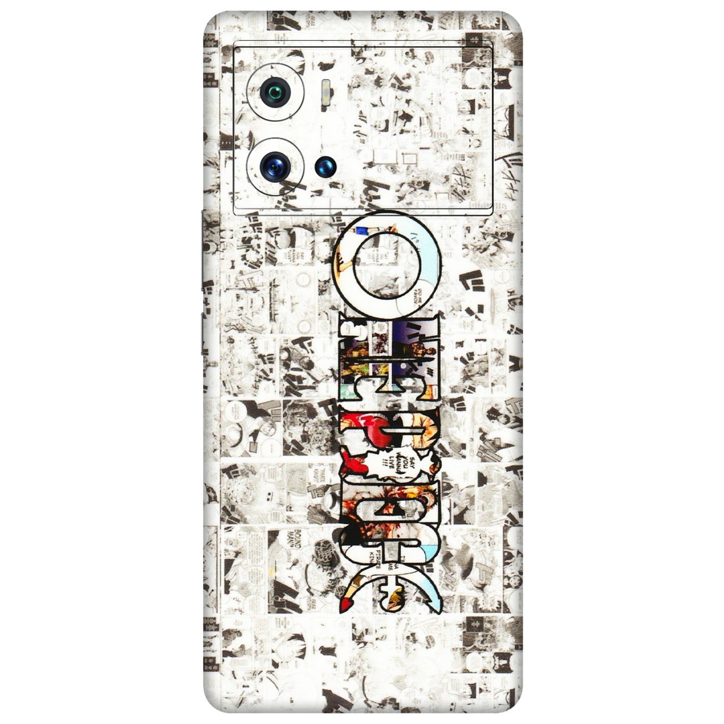 IQOO Phone Skins (All Models) - One Piece Manga - 3D Embossed Finish (L-26) IQOO 9 Pro 5G